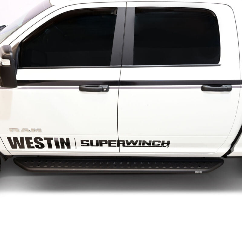 Westin 09-18 Ram 1500 Crew Cab Outlaw Running Boards - Textured Black