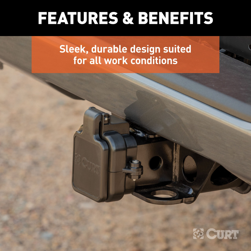 CURT Protective MultiPro / Multi-Flex Tailgate Sensor with 2" Hitch Cap Model 58267