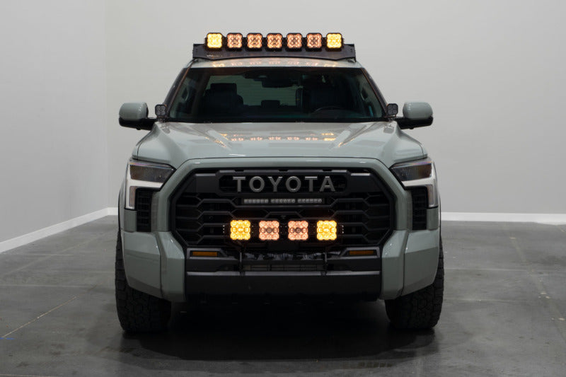 Diode Dynamics 2022 Toyota Tundra SS5 Grille CrossLink Lightbar Kit - Pro White Combo
