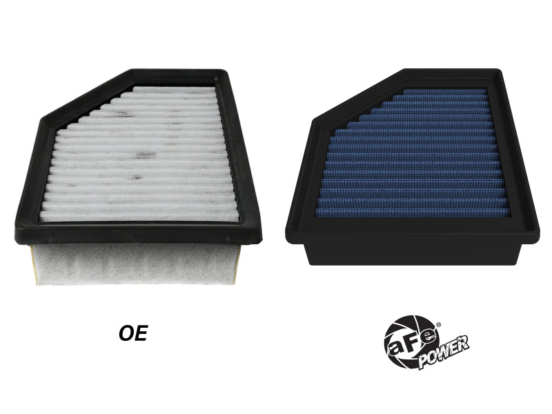 Afe Magnum FLOW OE replacement air filter for Nissan Rogue 2022-2025, showcasing a clean filter design for improved airflow.