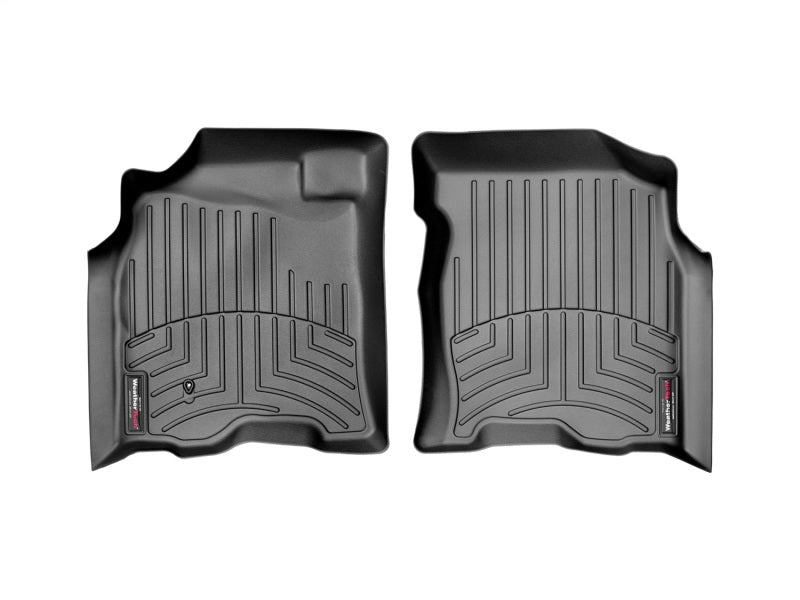 WeatherTech 04-06 Toyota Tundra Double Cab Front FloorLiner - Black
