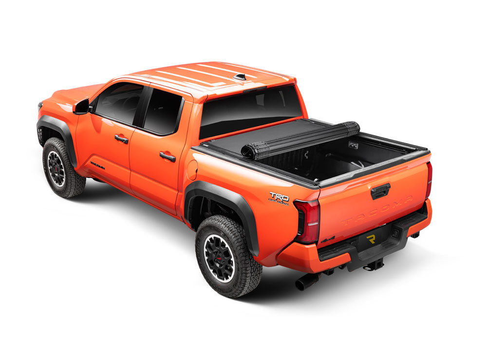 Revolver X4ts Hard Rolling Truck Bed Cover 2016-2023 Toyota Tacoma with Deck Rail System BAK
