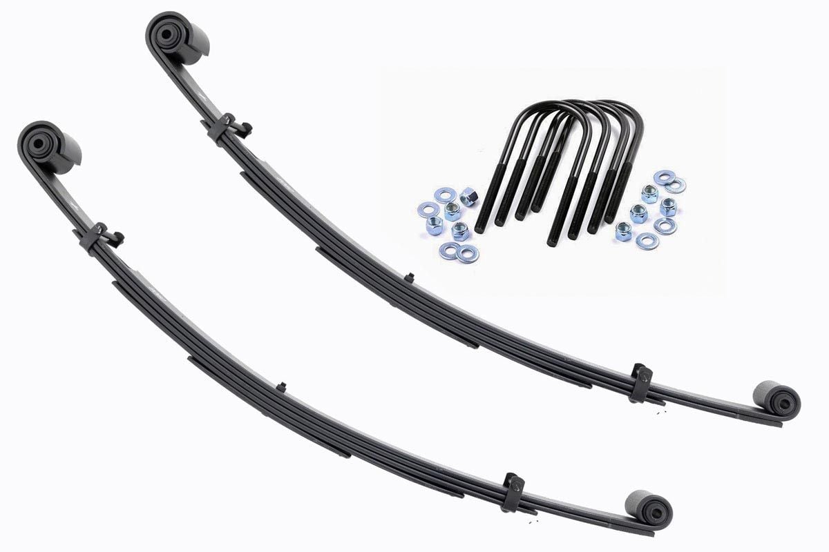 Front Leaf Springs 2.5 Inch Lift Pair Ford Excursion/F-250 Super Duty/F-350 Super Duty 4WD Rough Country