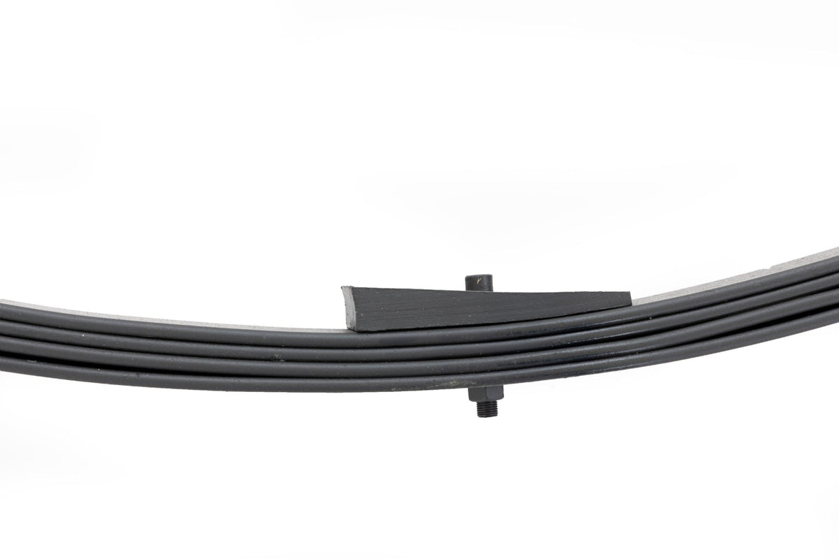Rear Leaf Springs Military Wrap 4 Inch Lift Pair Jeep Wrangler YJ (87-95) Rough Country