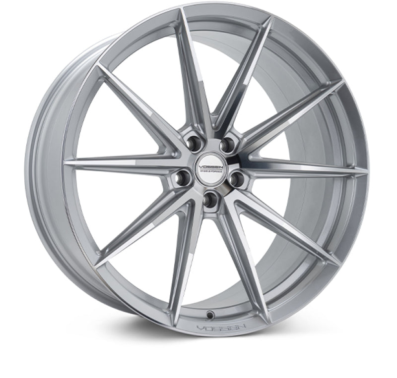 Vossen HFX-2 20x12 - 5x120.65 - ET48 - Super Deep - 70.3 - Silver Polished Wheel