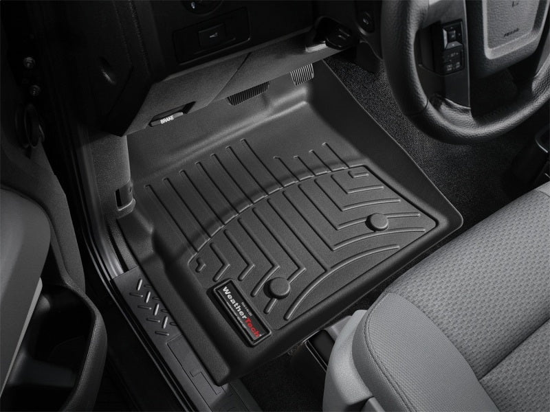 WeatherTech 09-14 Ford F-150 Front FloorLiner - Black