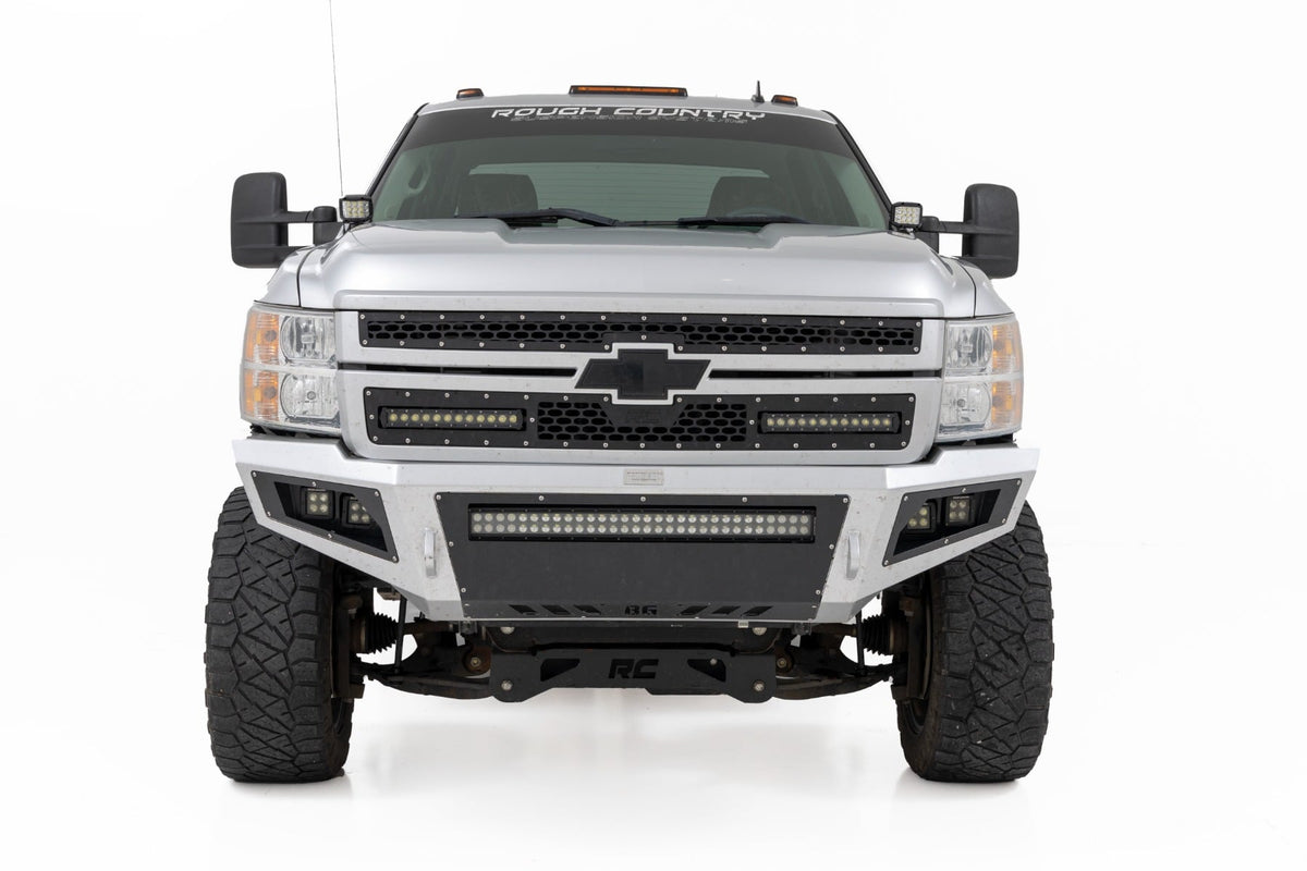 LED Light Kit Ditch 2 Inch Spectrum Pair Spot Chevy 1500 & Silverado/Sierra 2500HD/3500HD (07-14) Rough Country