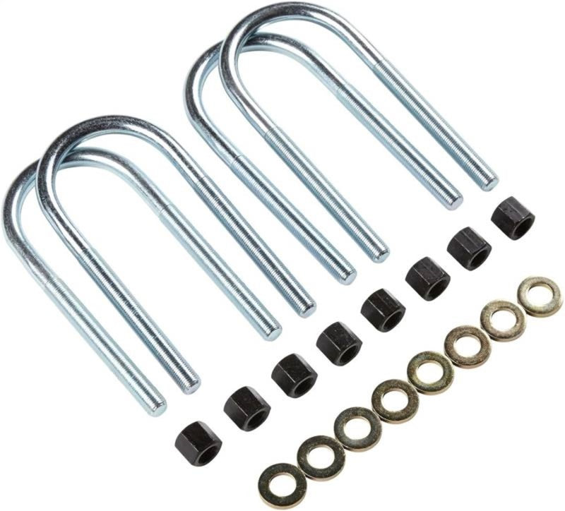 Fabtech Square U-Bolt Kit - 5/8-18 x 14.50 x 2.63