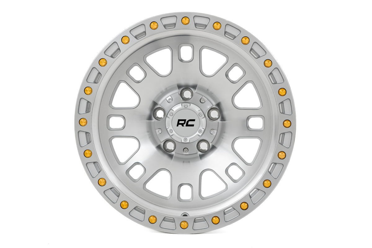 82 Series Wheel One-Piece Full Machined 17x9 5x4.5 -12mm Rough Country