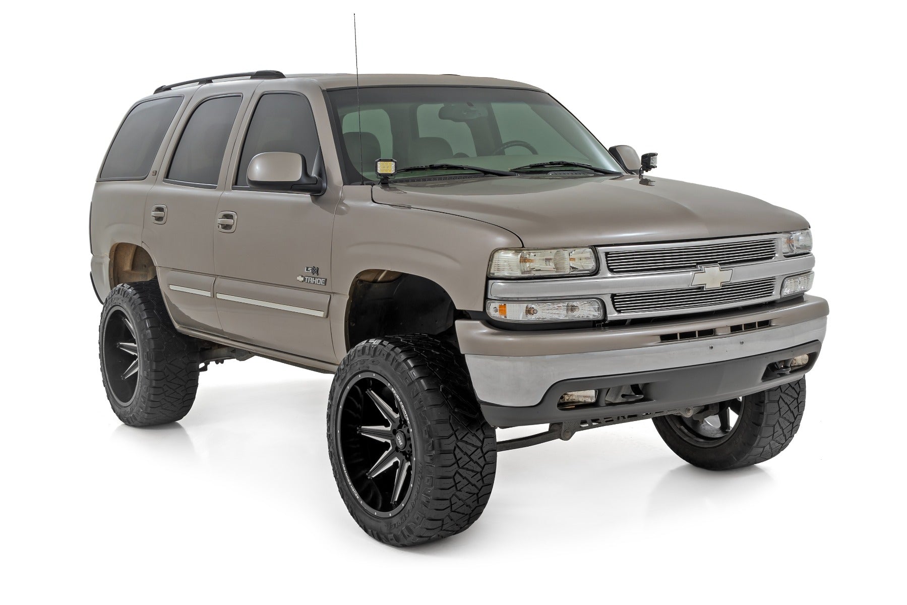 LED Light Kit Ditch Mount 2 Inch Spectrum Pair Spot Chevy Silverado 1500 (99-06)/Tahoe (00-06) Rough Country