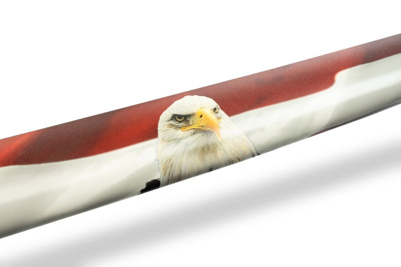 Husky Liners 09-14 Ford F-150 (Excl. Raptor) Behind Grille Hood Shield - American Flag w/ Eagle