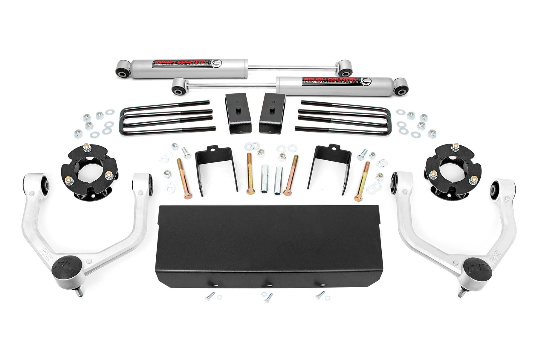 3 Inch Lift Kit N3 Shocks Nissan Titan XD 2WD/4WD (2016-2024) Rough Country