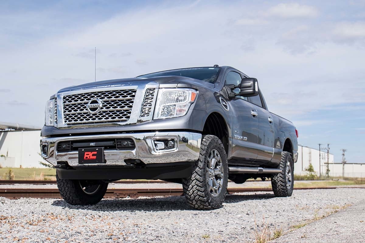 3 Inch Lift Kit N3 Shocks Nissan Titan XD 2WD/4WD (2016-2024) Rough Country