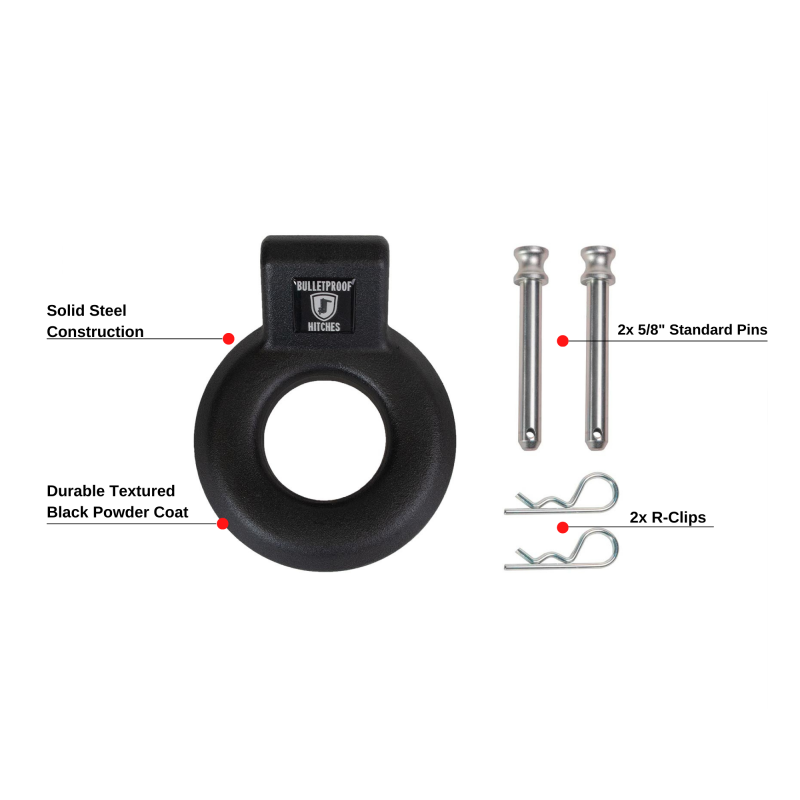 BulletProof Hitches Loop (Lunette Ring) Attachment Model LOOP