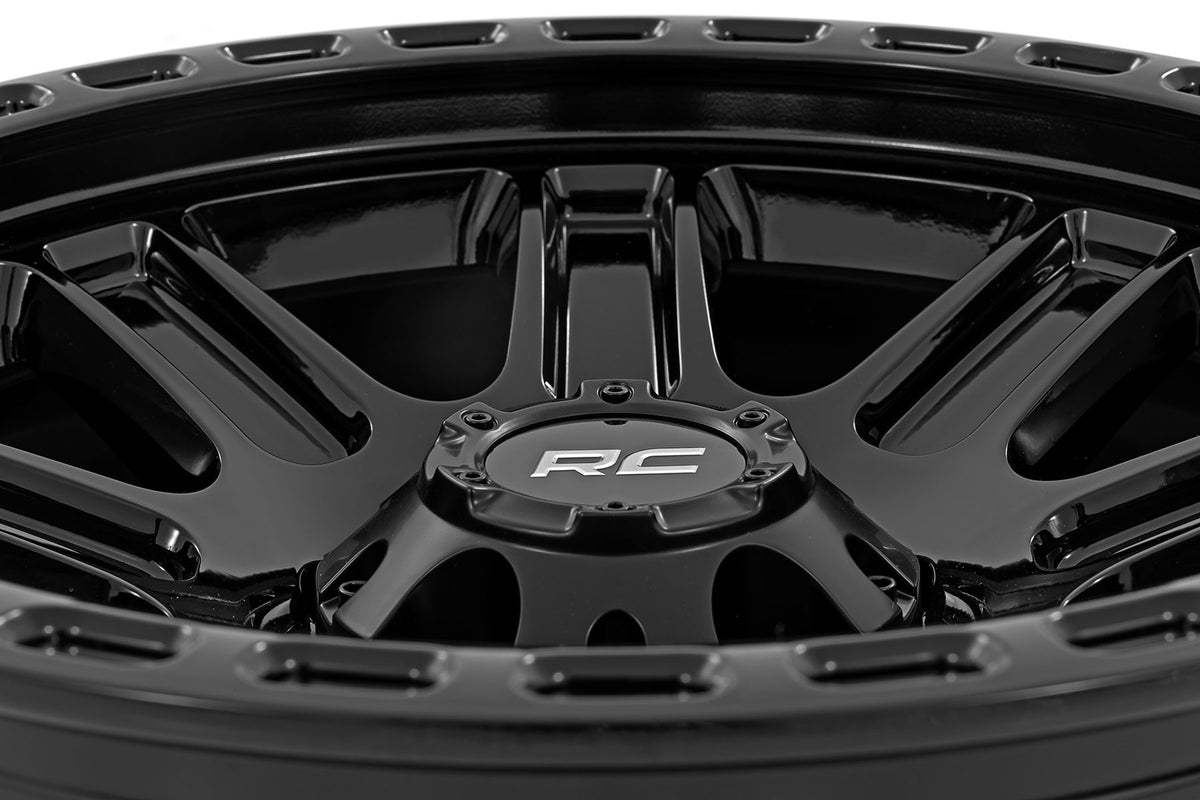 84 Series Wheel Gloss Black 17x8.5 6x135 +0mm Rough Country