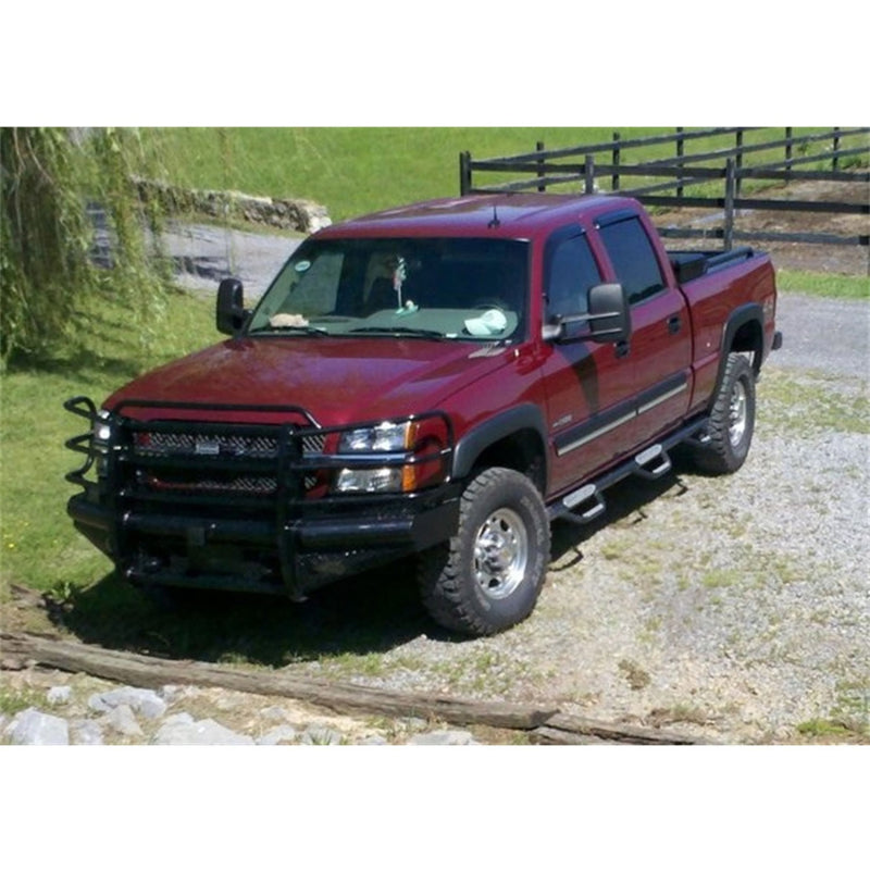 Ranch Hand Legend Series Front Bumper W/ Grille Guard Fits Select 03-07 Chevrolet Silverado 2500 HD/3500 Model FBC031BLR