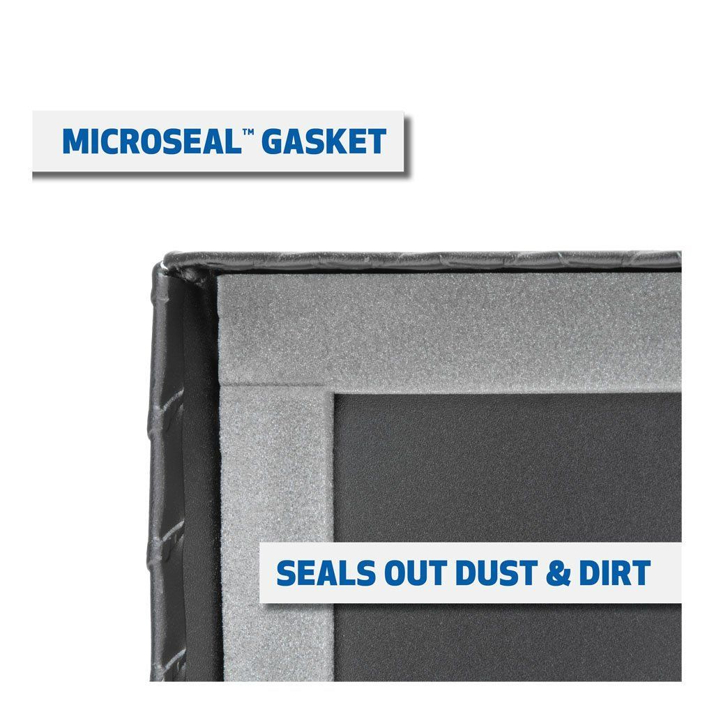 UWS Matte Black Aluminum UTV Tool Box - Polaris Model 8500005