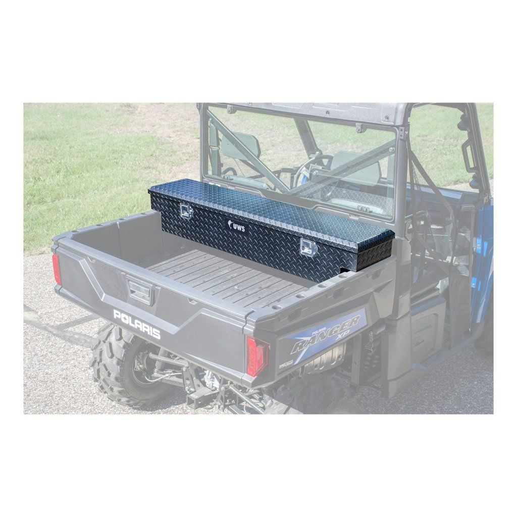 UWS Matte Black Aluminum UTV Tool Box - Polaris Model 8500005