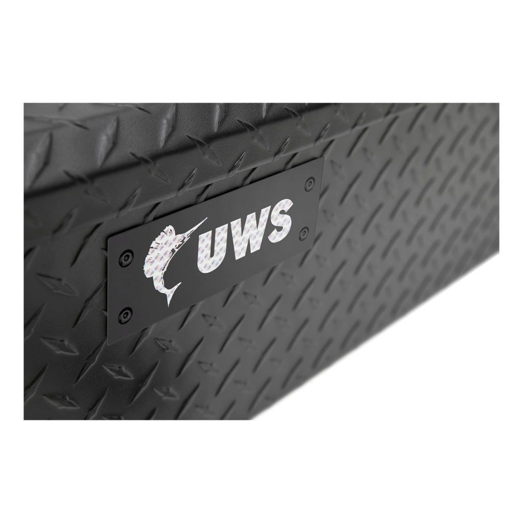 UWS Matte Black Aluminum UTV Tool Box - Polaris Model 8500005