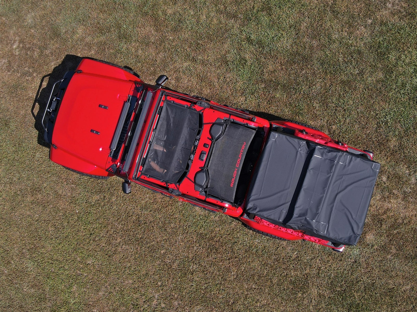 Mesh Bikini Top Plus Black Jeep Gladiator JT 4WD (2020-2024) Rough Country