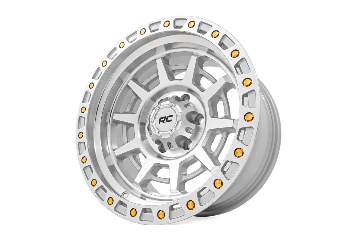 85 Series Wheel Simulated Beadlock Full Machine 17x9 6x5.5 -12mm Rough Country