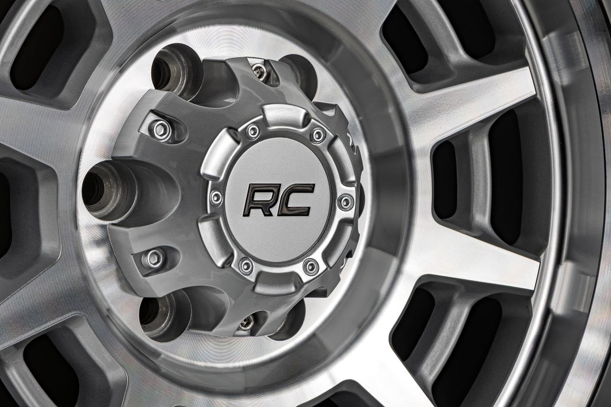 85 Series Wheel Simulated Beadlock Full Machine 17x9 6x5.5 -12mm Rough Country