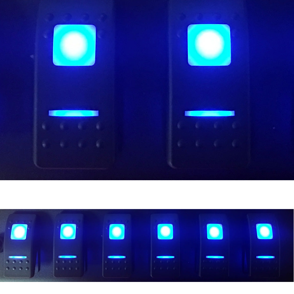Momentary Switch - Color: Blue sPOD