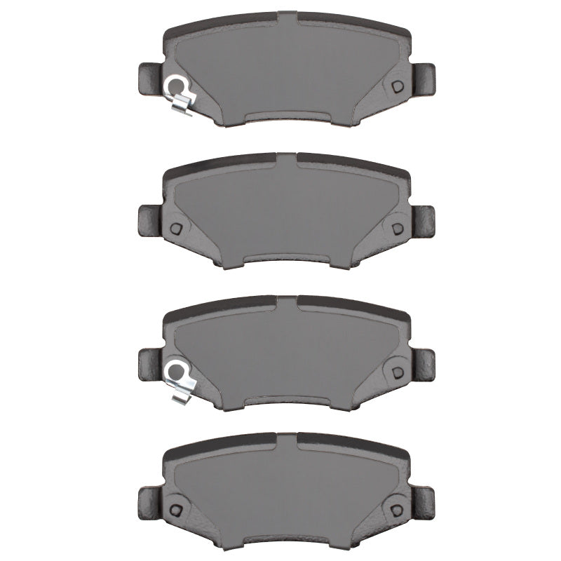 R1 07-18 Jeep Wrangler Rear Semi Met Brake Pads