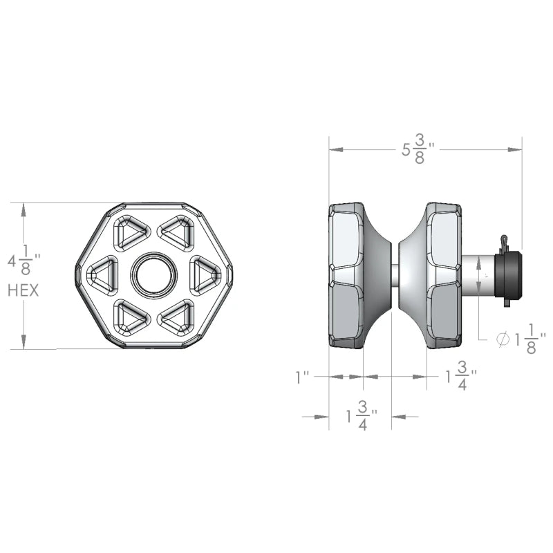 BulletProof Hitches Extreme Duty Pintle Coupler Lock Model PINTLELOCK