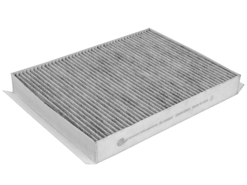 aFe POWER Cabin Air Filter for Ford Mustang 2015-2023, designed for L4, V6, and V8 engines, enhances air quality.