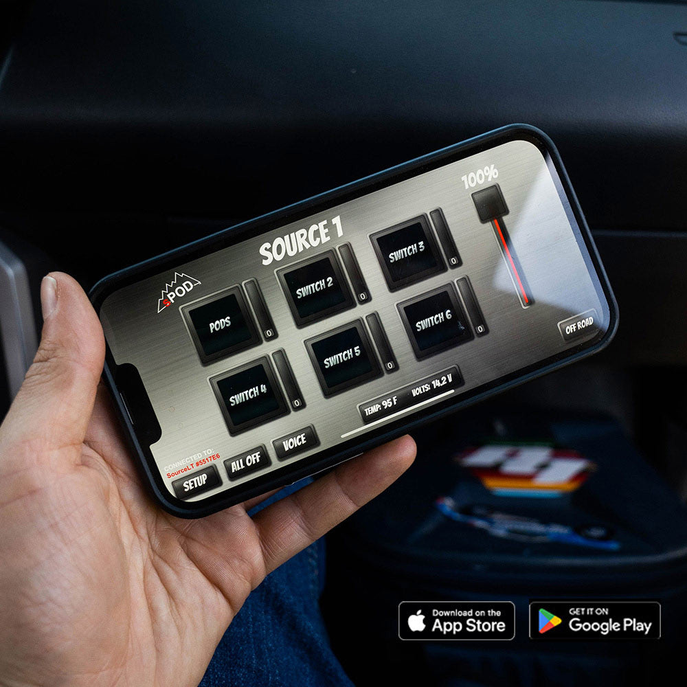 SourceLT Wireless Switch Controller - Jeep JK 2007-2018 sPOD