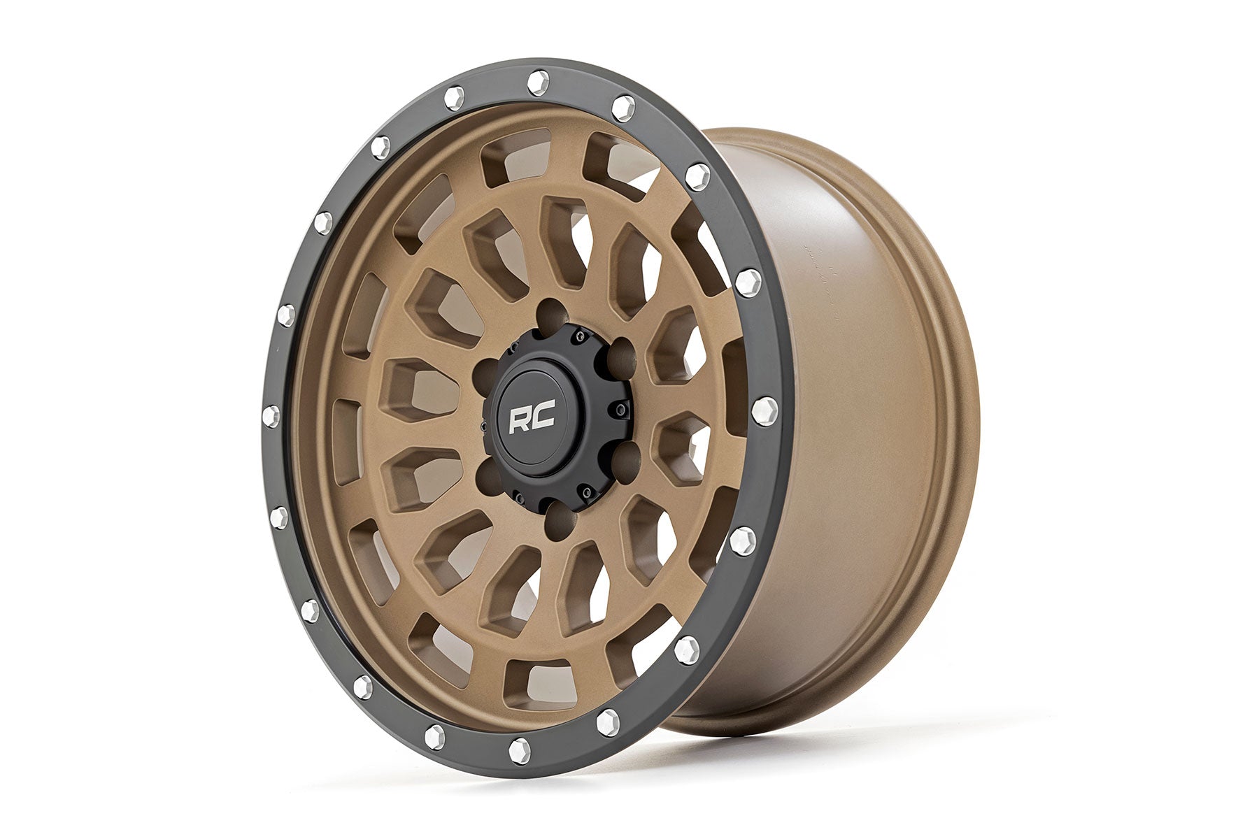 87 Series Wheel Simulated Beadlock Bronze/Black 17x8.5 6x135 +0mm Rough Country