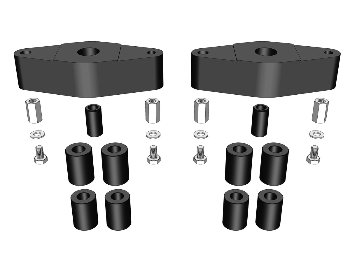 2017+ Ford F-350 / F-450 DRW Hardware Kit LogiQ Suspension