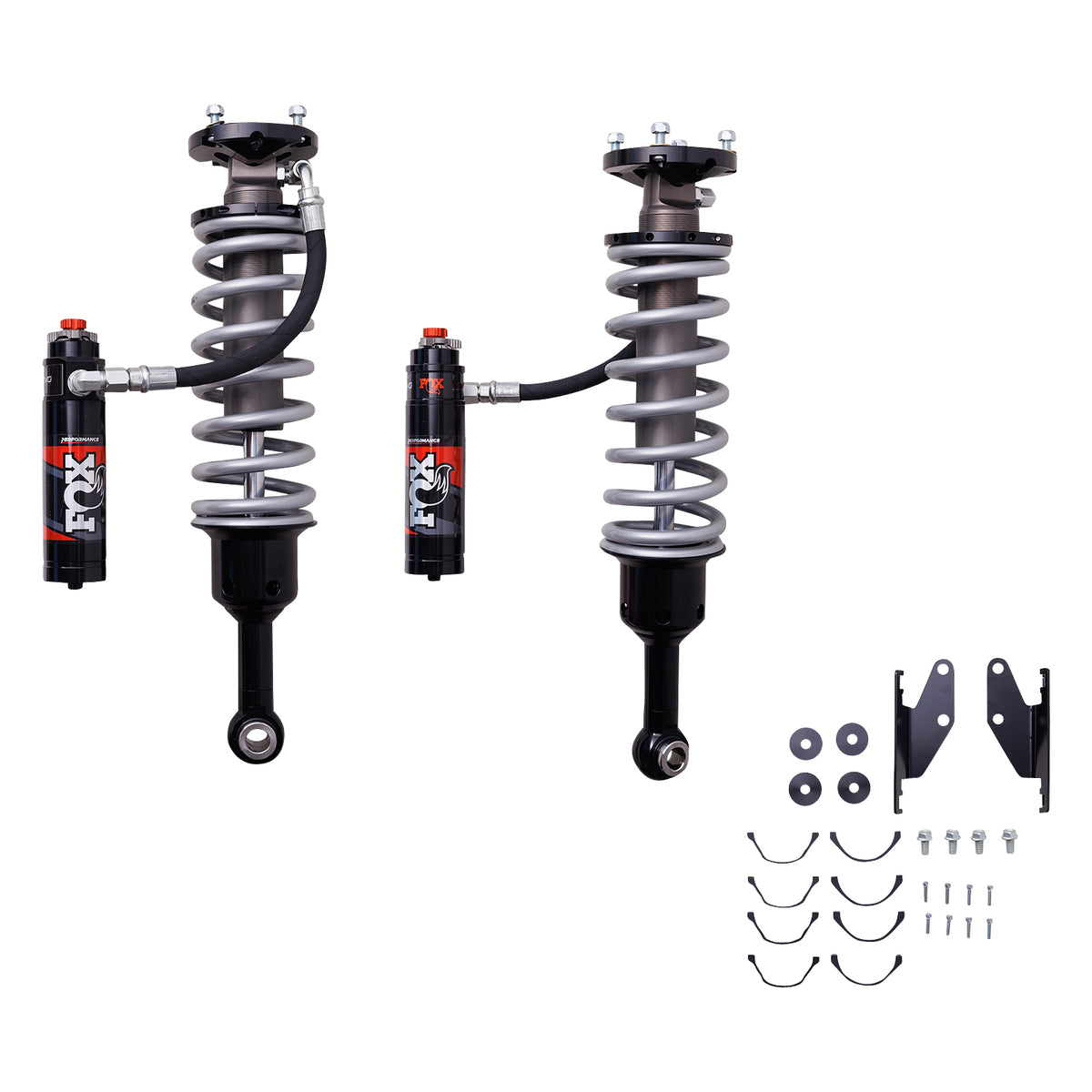 Shock Absorber 25-On Toyota 4Runner 24-On Land Cruiser 250 & Gx550 Front Coilover HD Tune 2.5 Truck Performance Elite Series Remote Reservoir Dual Speed Compression Evo 1.5-3 Inch (38-76Mm) Lift Kit FOX
