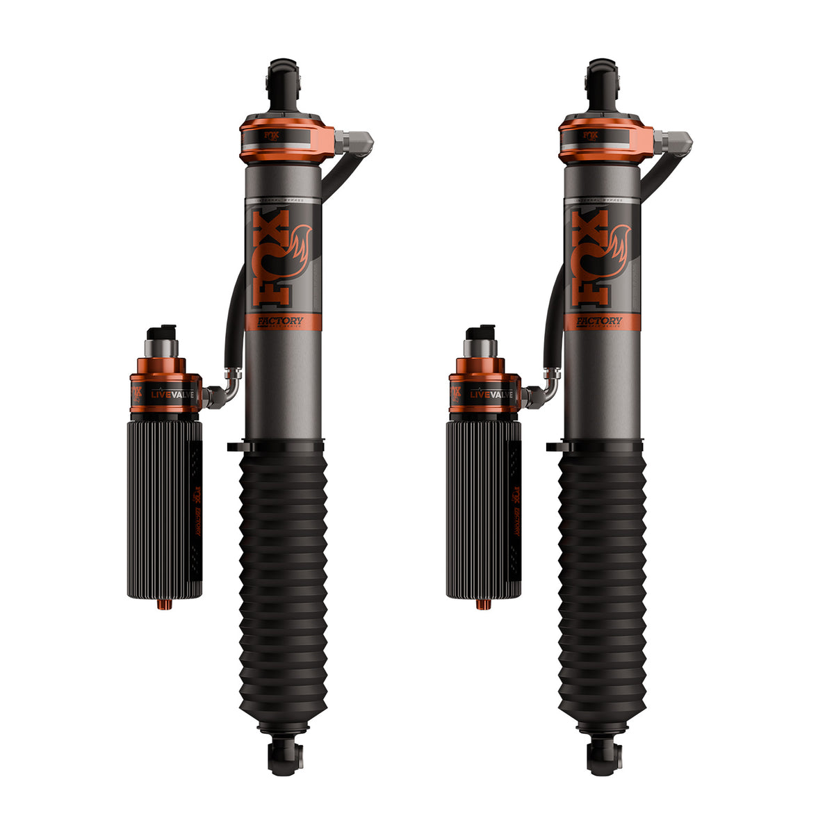 Shock Absorber 24-On Ford F150 Supercrew Front Coilover 3.2 Truck Factory Race Series Live Valve Connected Suspension 2-2.5 Inch Lift Kit FOX