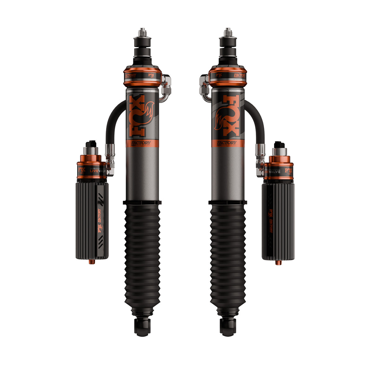 Shock Absorber 24-On Toyota Tacoma Internal Bypass 3.2 Truck Factory Race Series Live Valve Connected Suspension Kit FOX