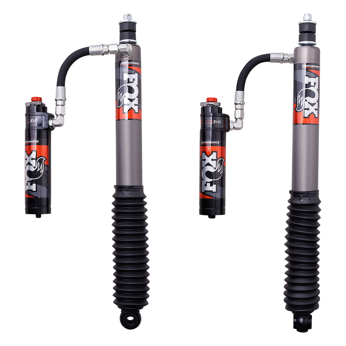 Shock Absorber 25-On Toyota 4Runner 24-On Land Cruiser 250 & Gx550 Rear 2.5 Truck Performance Elite Series Remote Reservoir Dual Speed Compression Evo 0-2 Inch (0-51Mm) Lift Kit FOX