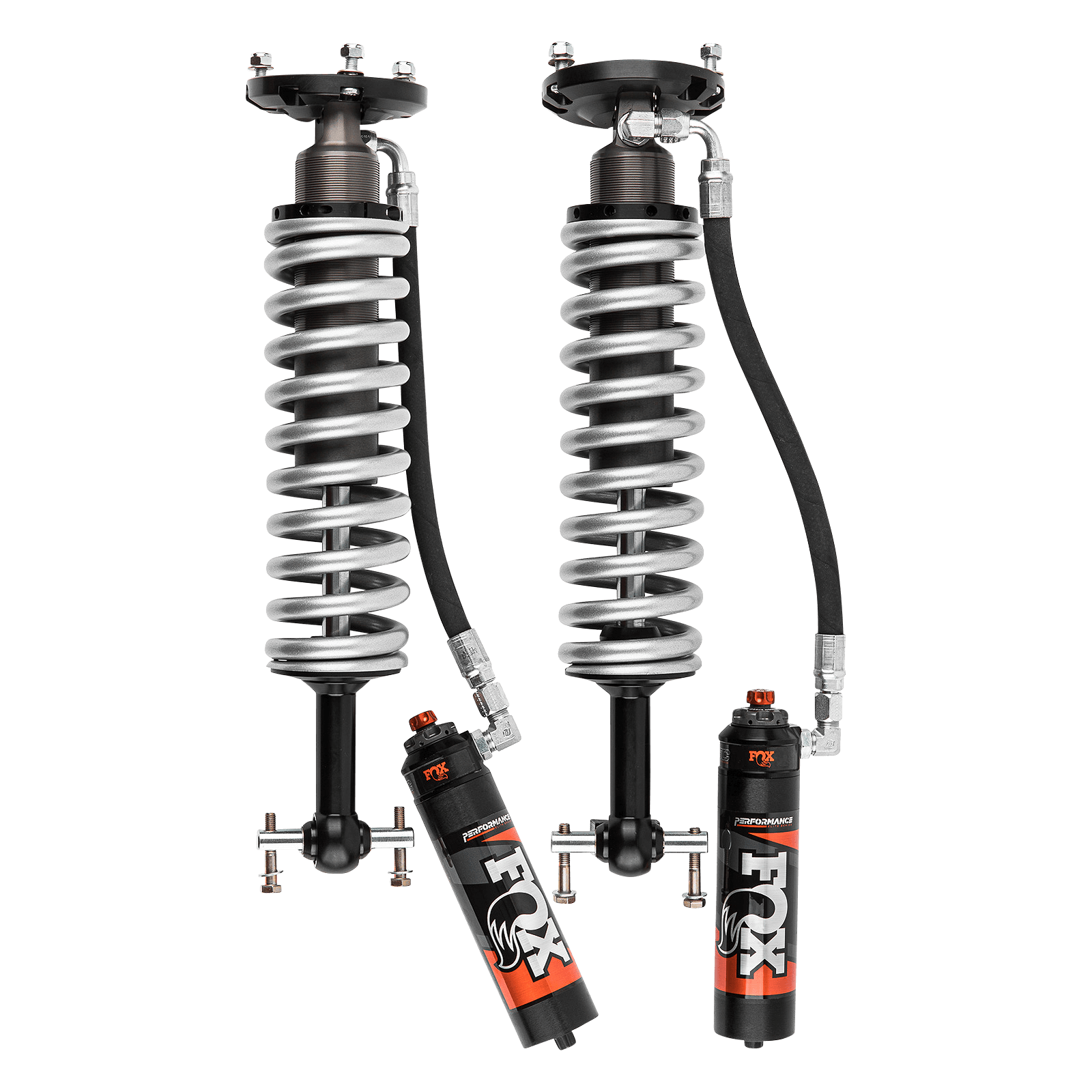 FOX 2.5 Coil-Over Shocks W/ DSC Reservoir Adjuster | 2-3 Inch Lift | Performance Elite Series | Chevy Silverado And GMC Sierra 1500 (07-18)