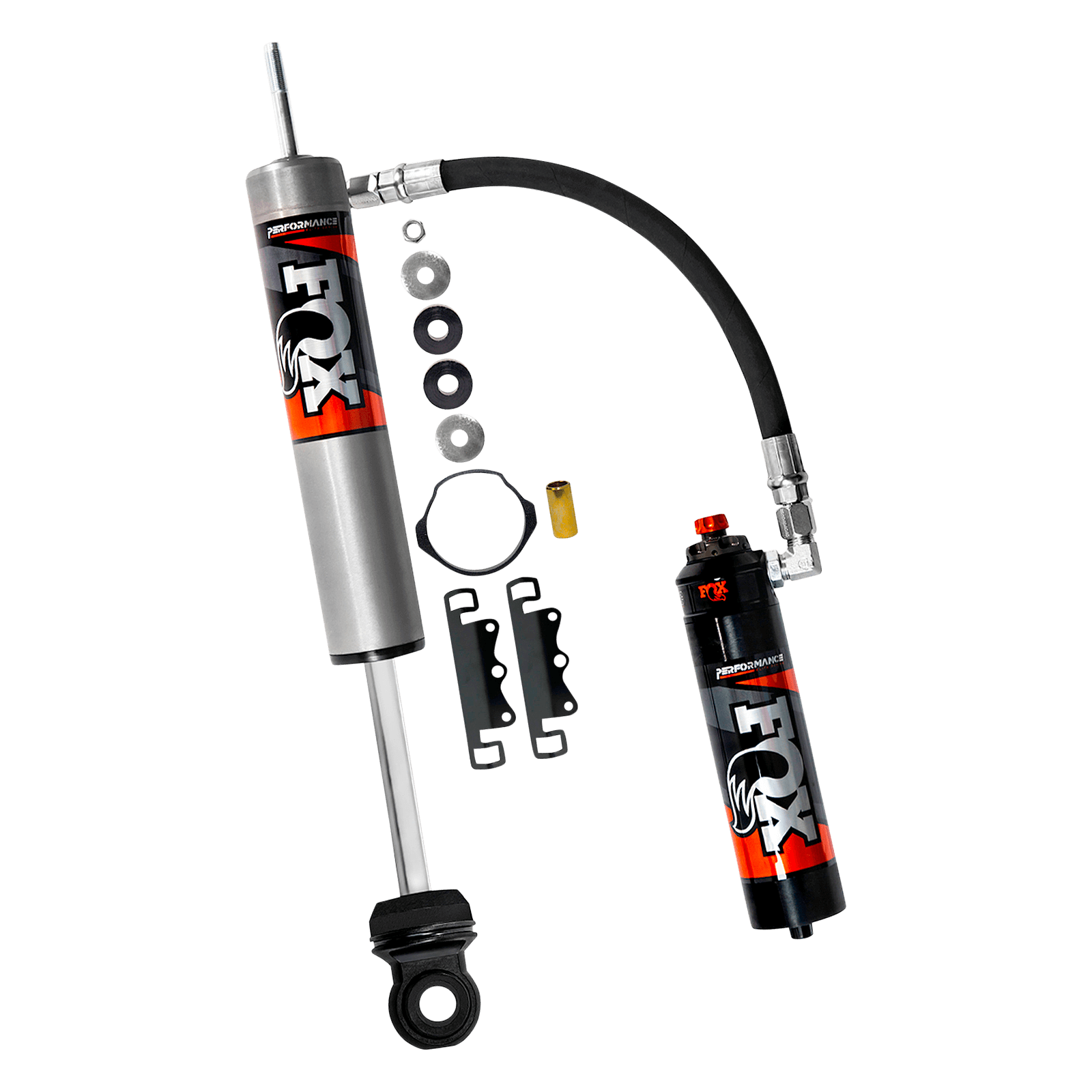 FOX 2.5 Reservoir Front Shocks Adjustable | Performance Elite | 4-6 Inch Lift | Ford F250/F350 Superduty (17-26)