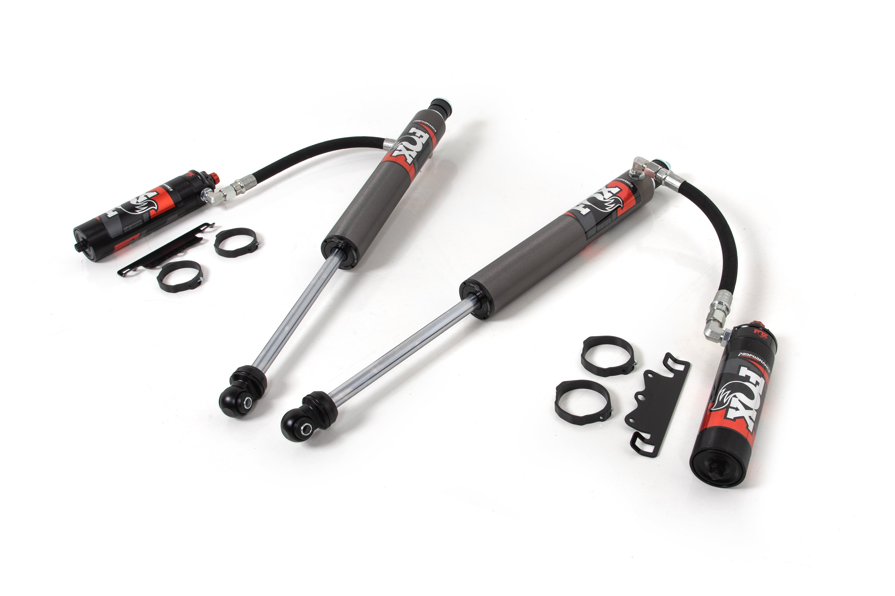 7-inch lift kit featuring FOX 2.5 Performance Elite coil-overs for Toyota Tundra 2007-2015, enhancing off-road performance.