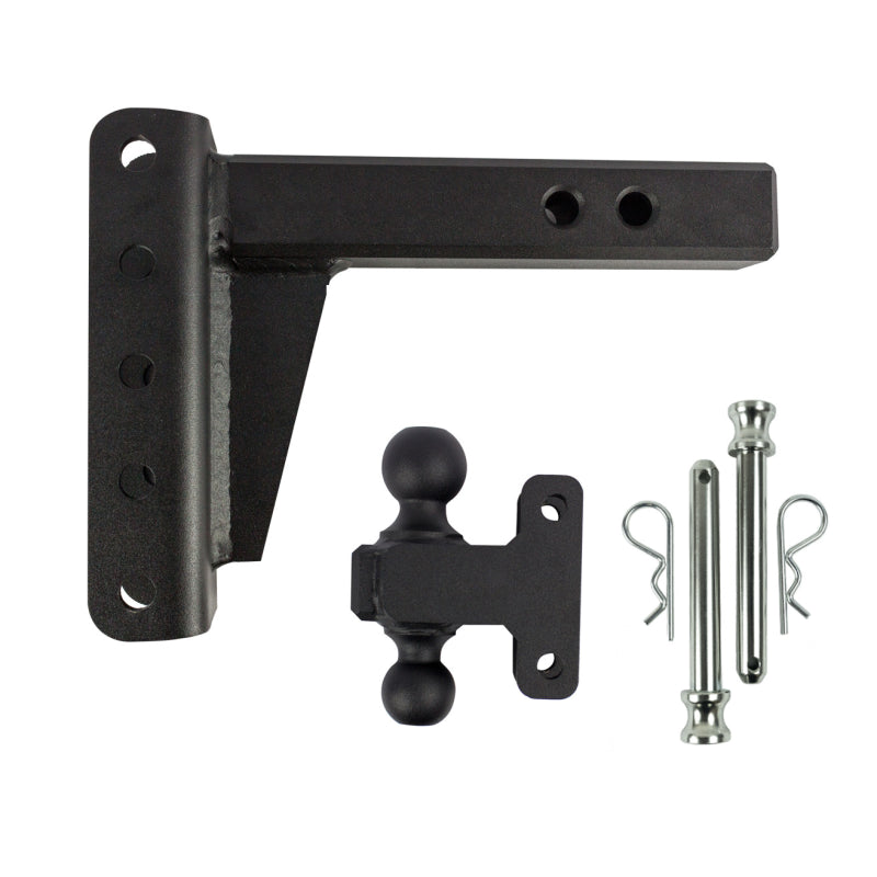 BulletProof Hitches 2.0" Heavy Duty 4" Drop/Rise Hitch Model HD204