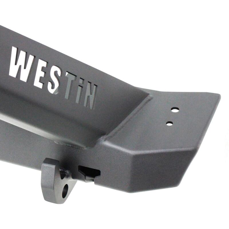 Westin 18-19 Jeep Wrangler JL WJ2 Stubby Front Bumper - Textured Black
