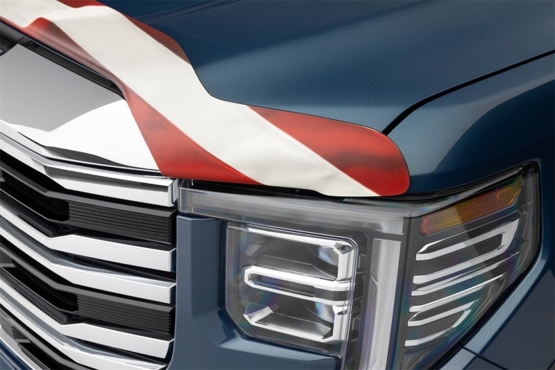 Husky Liners 09-14 Ford F-150 (Excl. Raptor) Behind Grille Hood Shield - American Flag w/ Eagle