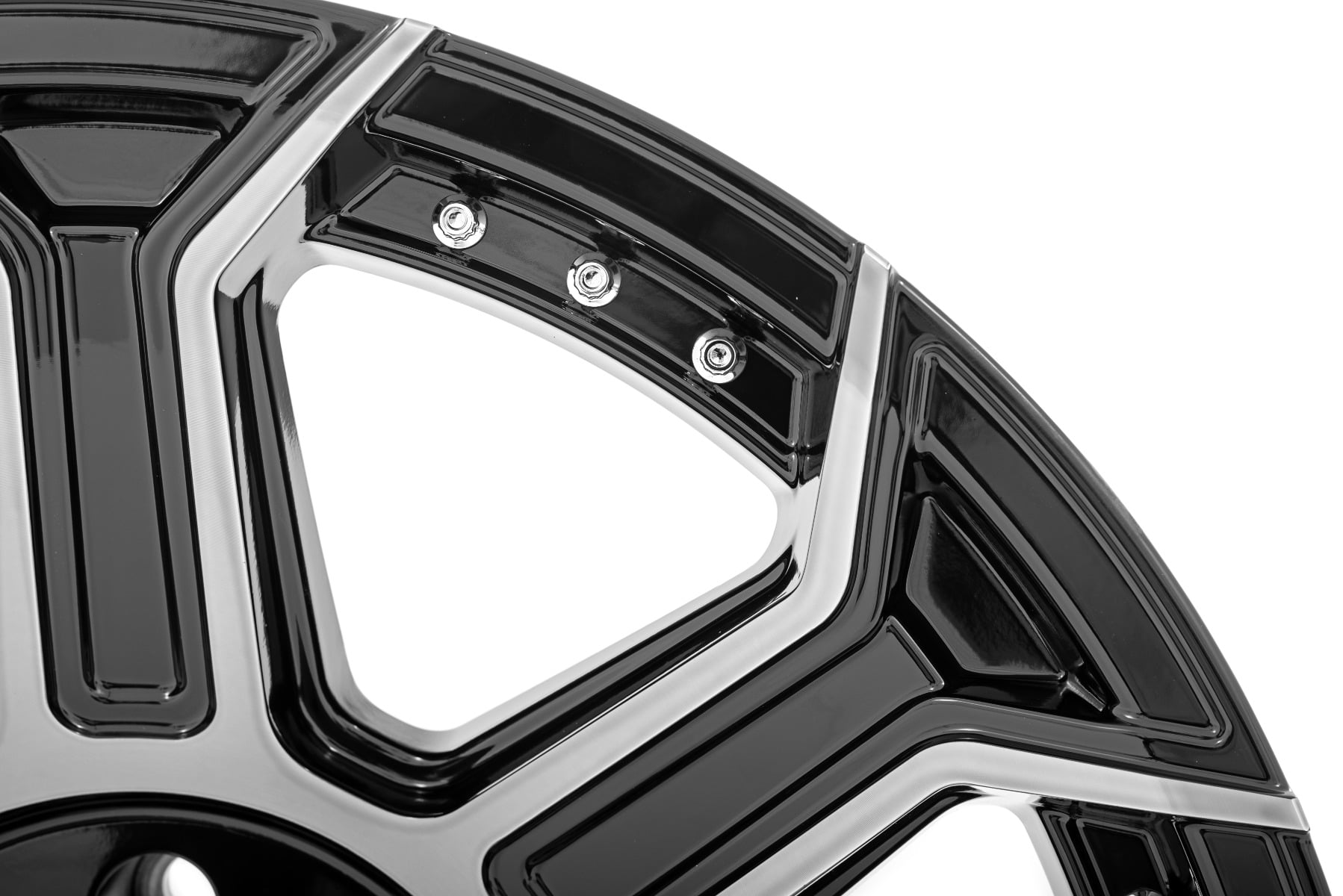 89 Series Wheel One-Piece Black Machined Gunmetal 20x9 6x5.5 +18mm Rough Country