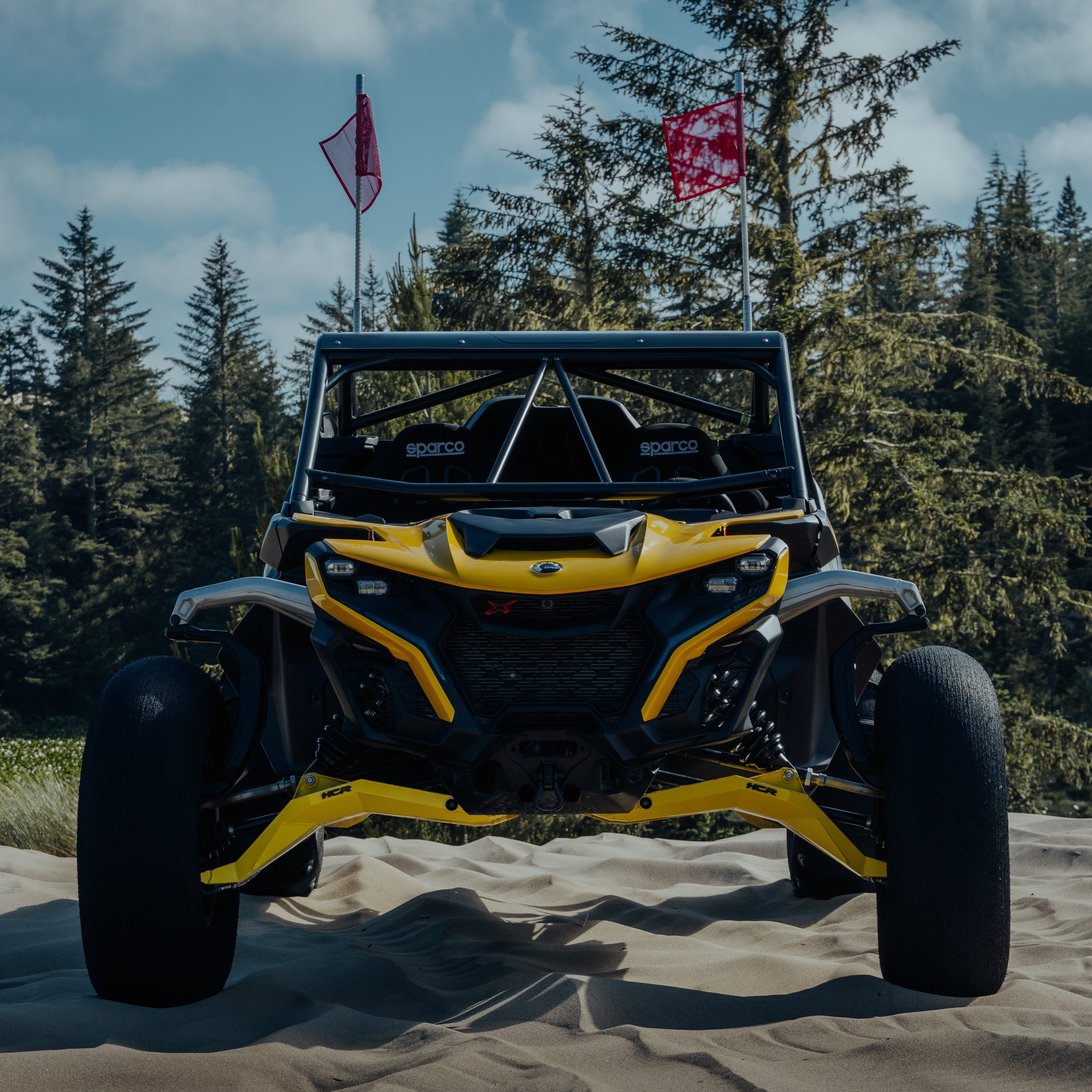 HCR Racing Dual Sport High-Clearance Lower Front A-Arms for the Can-Am Maverick R
