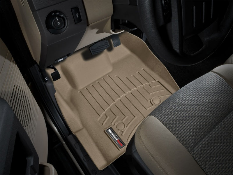 WeatherTech 11+ Ford F250/F350/F450/F550 Front FloorLiner - Tan