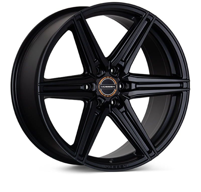 Vossen HF6-2 22x9.5 / 6x135 / ET20 / 87.1 / Deep - Satin Black Wheel