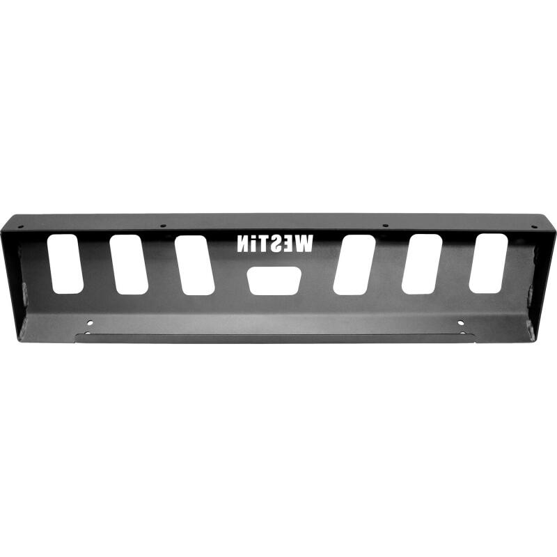 Westin 07-18 Jeep Wrangler JK WJ2 Skid Plate for Front Bumper - Textured Black