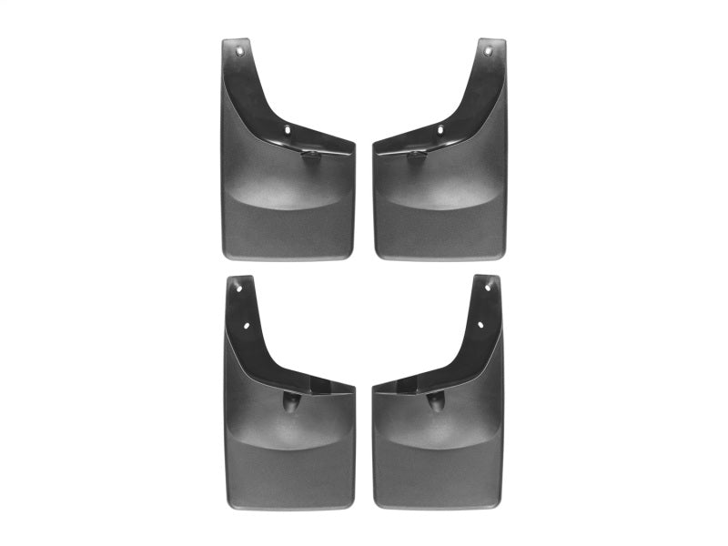 WeatherTech 11+ Ford F250/F350/F450/F550 No Drill Mudflaps - Black