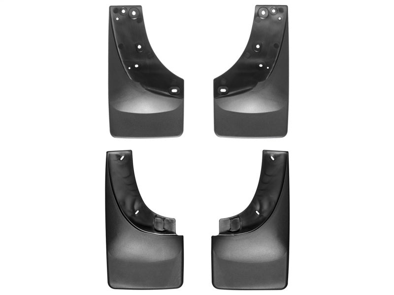 WeatherTech 01-06 Chevrolet Silverado No Drill Mudflaps - Black
